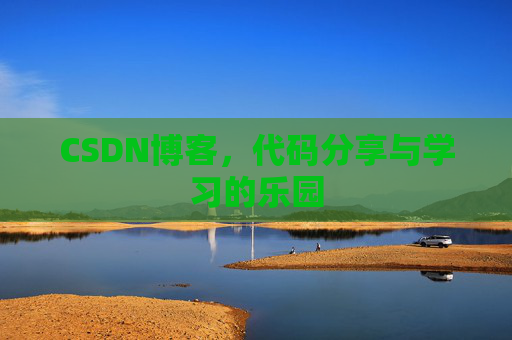 CSDN博客，代码分享与学习的乐园